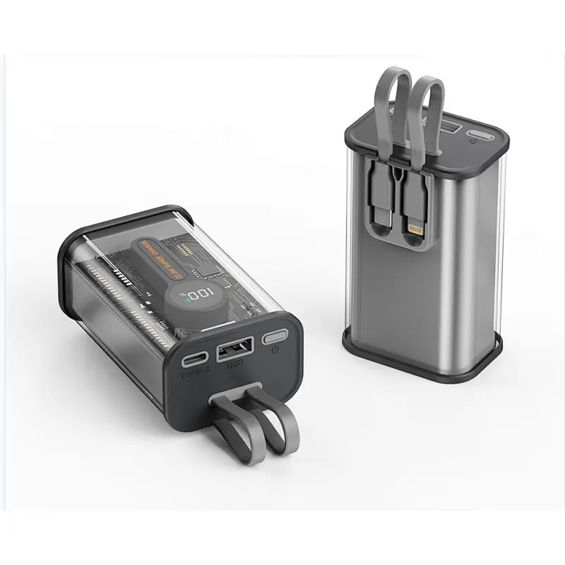 transparent power bank