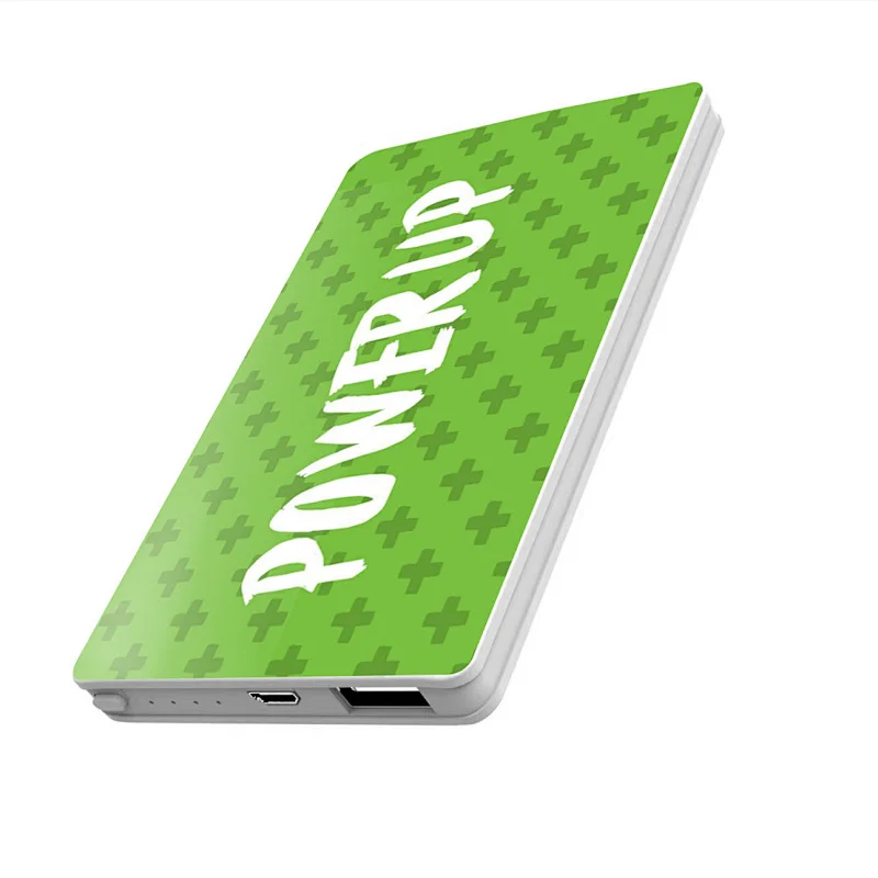 custom pattern power bank thin 4000mah power bank