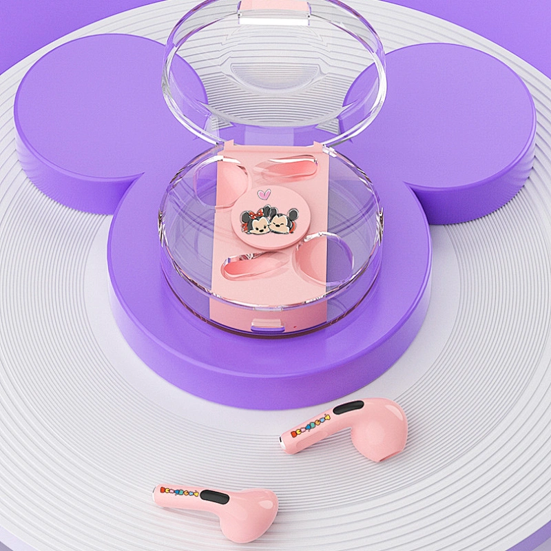 transparent Bluetooth 5.3 earbuds