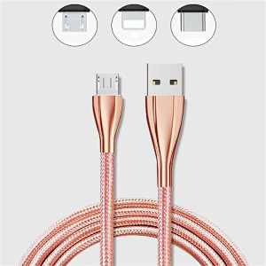 Zinc-alloy cable in vase shape