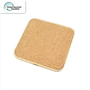 cork wireless charging pad
