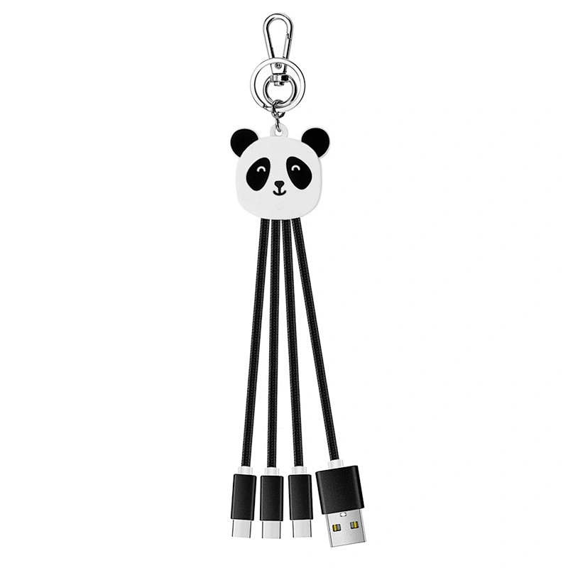 keychain 3-1 cartoon cable