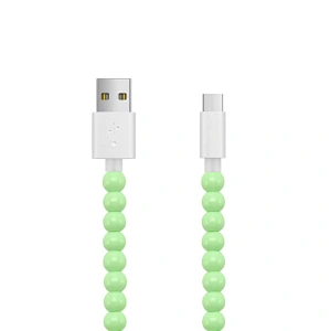 beads charging data cable