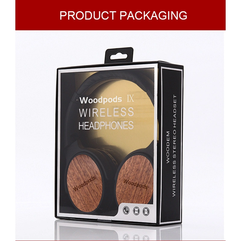 GRS wooden Bluetooth headset