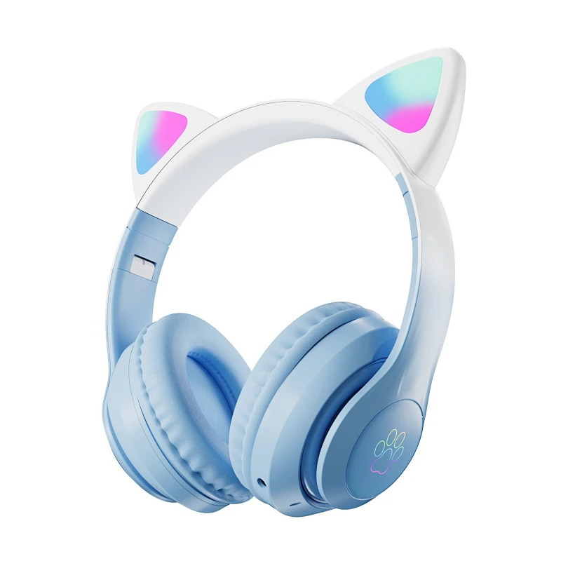 macaroon rainbow headphone