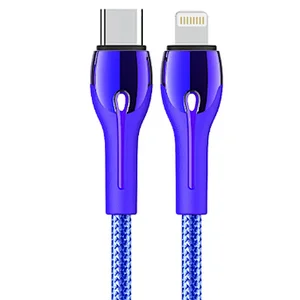 Type c Lightning PD 20W  Zinc Alloy Braided  Cable