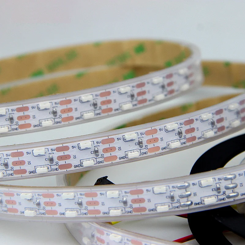sk6812 4020 sideview double row led strip light