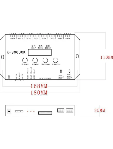 K-8000C RGB LED Controller manufacturer
