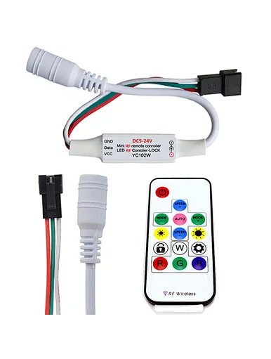 rgb pixel led Controller Mini Controller mini DC5-24V