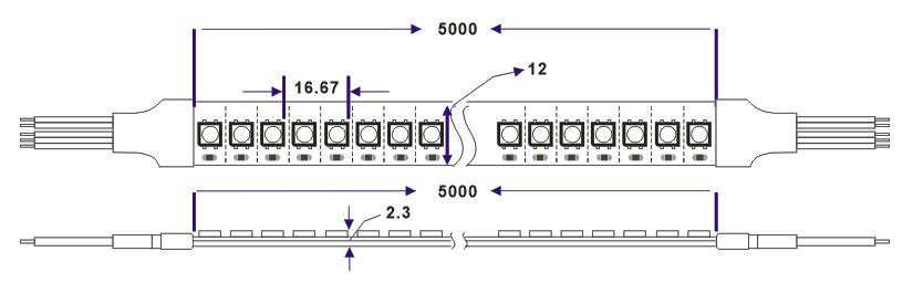 ws2812b led strip 144