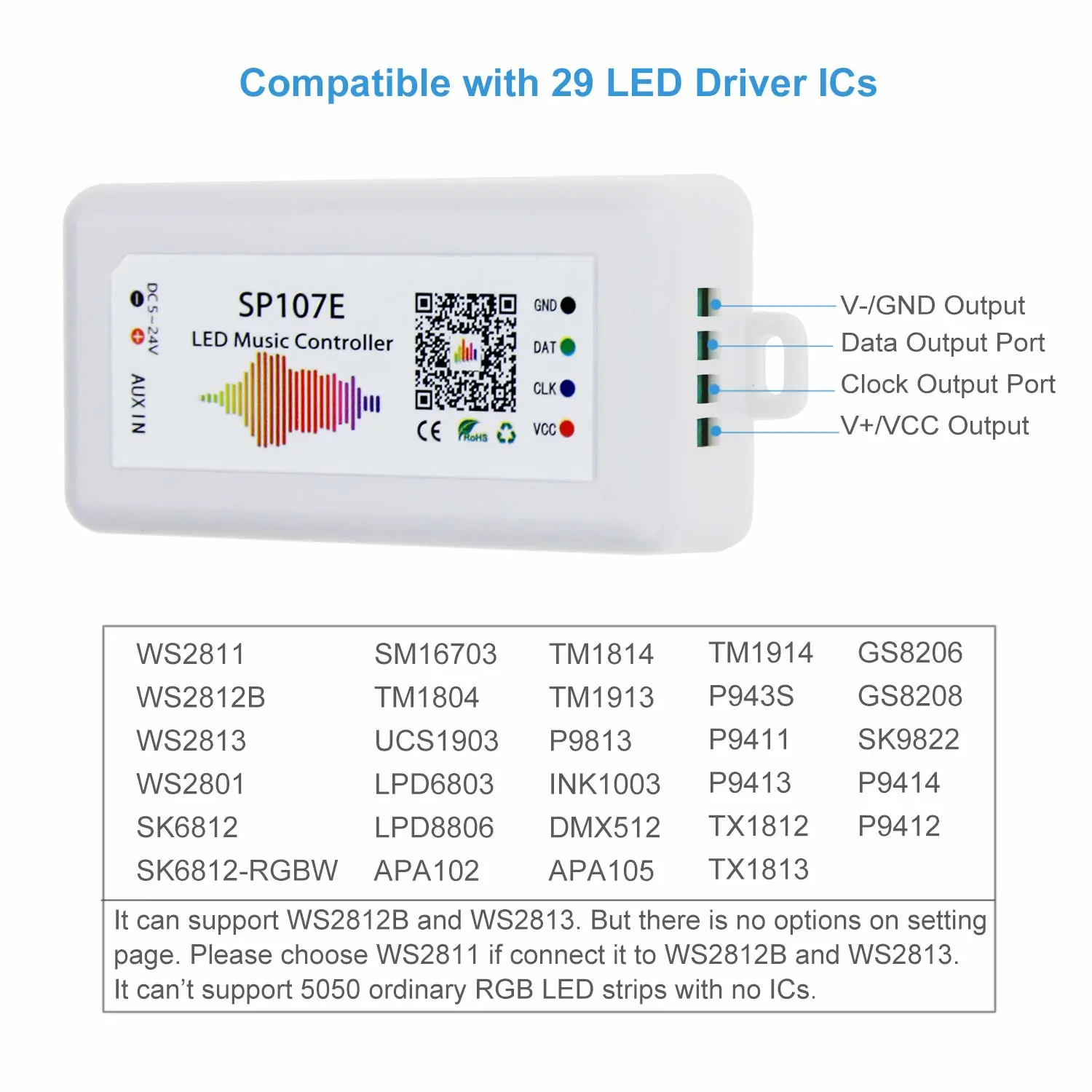 one of the most popular led controller SP107E