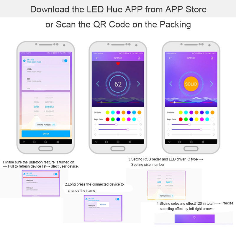 pixel led strip controller