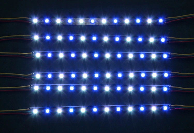8mm 12PCS ws2812b sk6812 led rigid strip