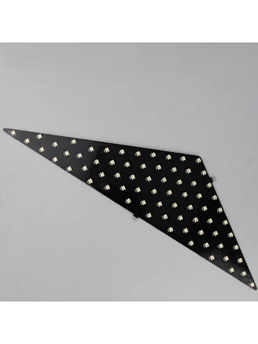 72leds ws2812b sk6812 addressable rgbw triangular led matrix