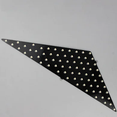 addressable rgbw triangular led matrix