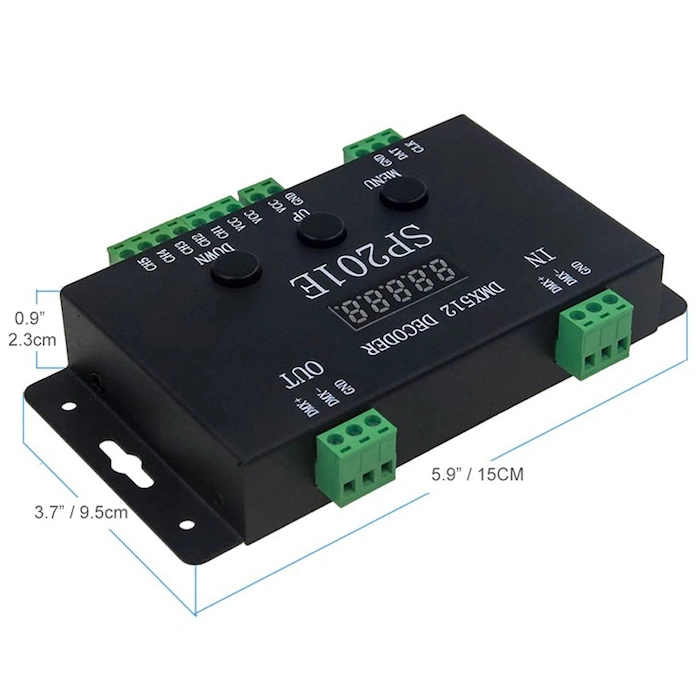 SP201E DMX to SPI Controller