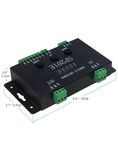 SP201E DMX to SPI Controller