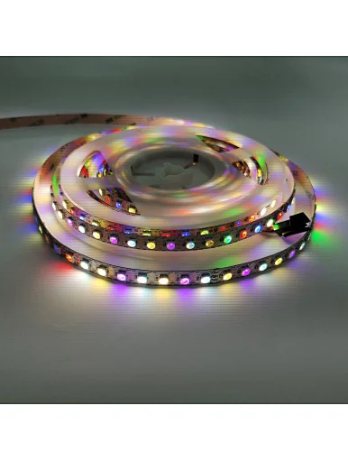 sk6812 5v individually addressable rgbw led strip