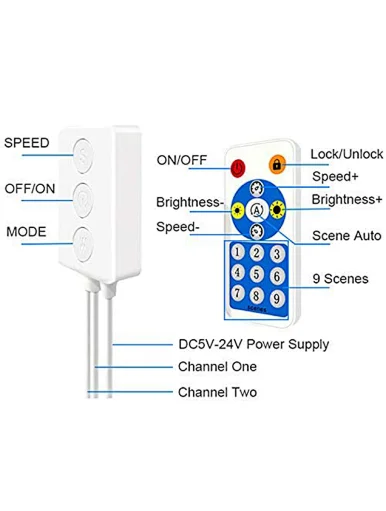 SP601E LED Music Controller