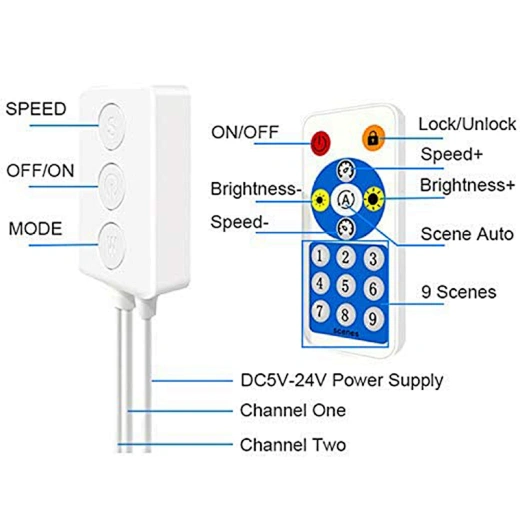 SP601E LED Music Controller
