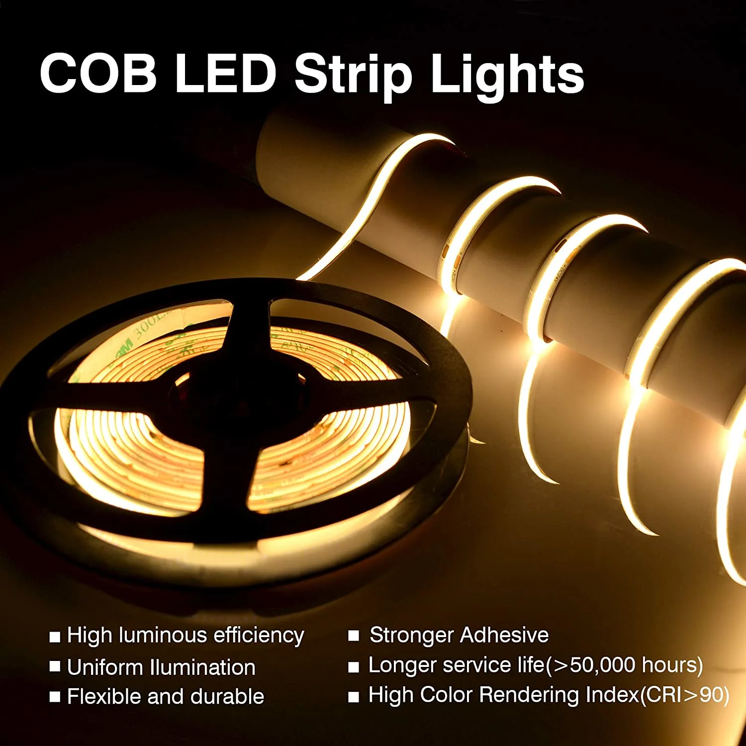 24v cob strip light