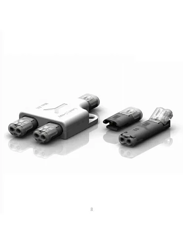 Pluggable wire joint & distribution series