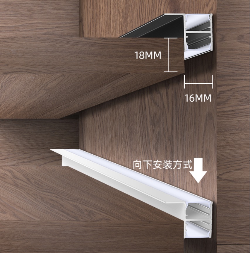 Types of aluminum profile which is  suitable for stuck in installation