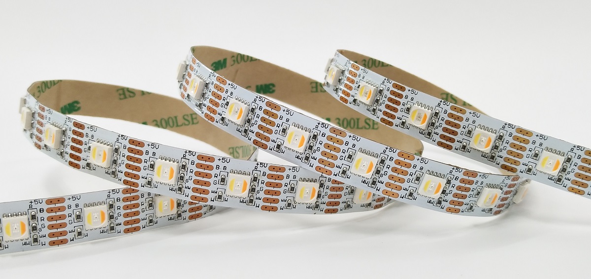 5050 5in1 rgbww mini cut led strip light