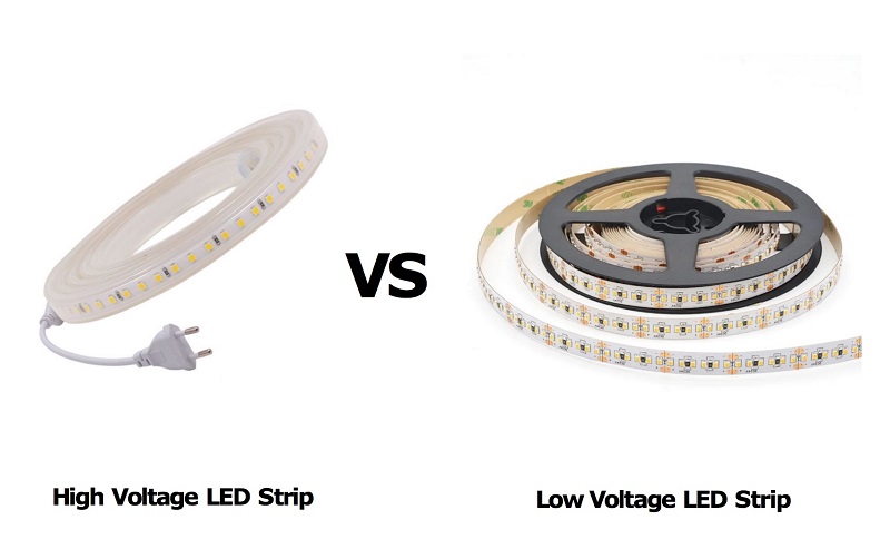 Led deals strip voltage