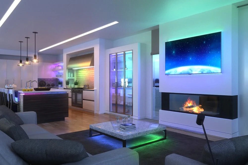 10 creative ways to install Led strip light on ceiling