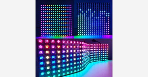 8x32 16x16 8x8 RGB WS2812B SK6812 led pixel panel