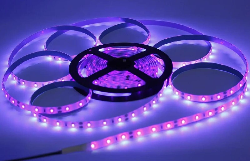 Orange & amber led strip light