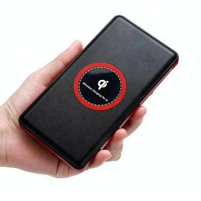 WP027-10000mAh Built in Cable Power Bank Wireless