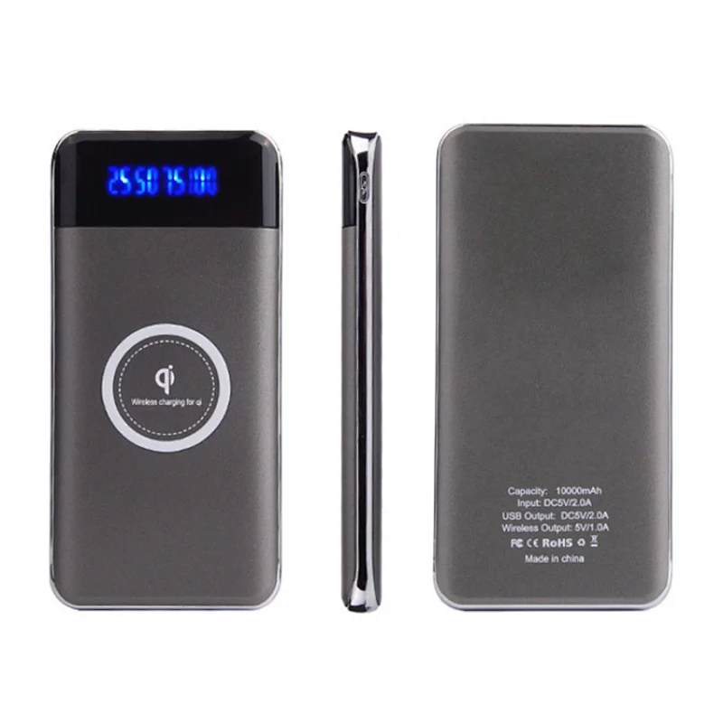PW002-Type C fast charge Wireless Power Bank 10000mAh