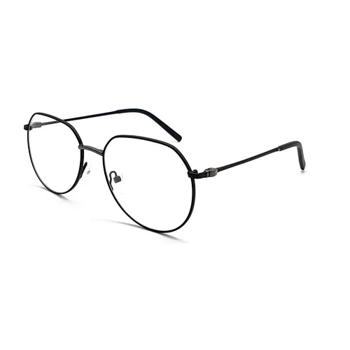 Custom Logo Latest  Retro Metal Optical Eye Glasses Frames in Style