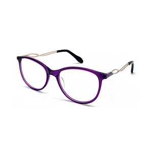 Wholesale New Model Italy Retro Latest Eyewear Optical Acetate Frame