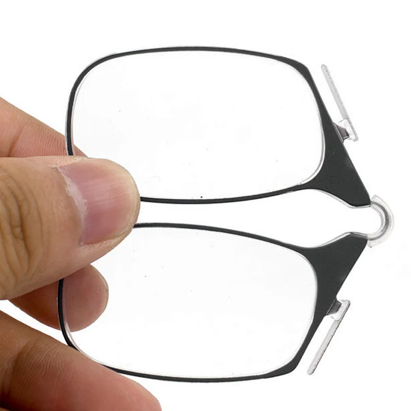 Pocket Portable Comfortable Anti Blue Light Lens Small Armless Reading Glasses
