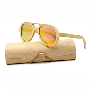 Premium Various Transparent Personalized Bamboo Fibre Sunglasses