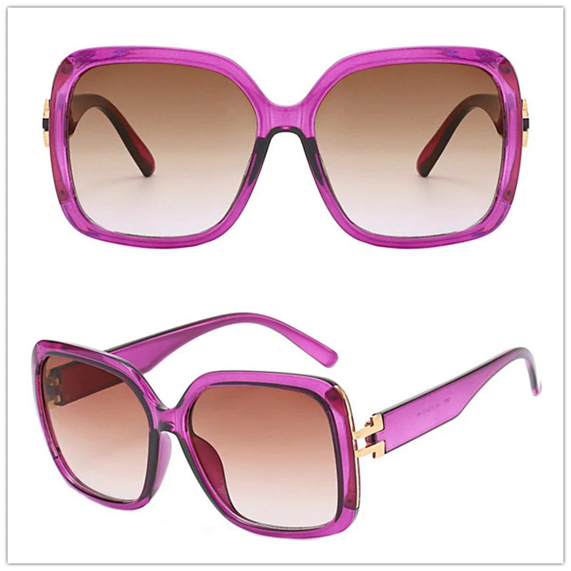 Wholesale Purple Multi Color Frame Eco Friendly Glasses Sunglasses