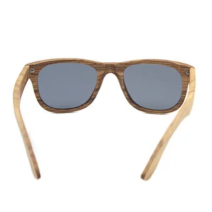 Custom Logo Fashionable Polarized Lens Wooden Glasses Frames Sunglasses