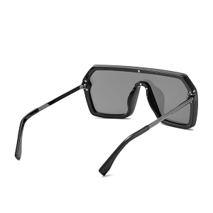 Fashion Custom Logo Unisex PC Square One Piece Frame Sun Glasses Sunglasses