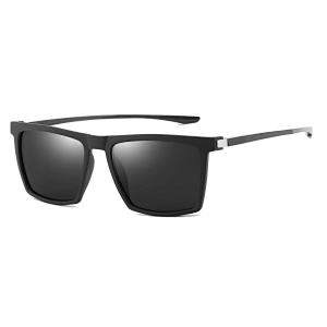 Designer Custom Logo Unisex Polarized PC Square Frame Sun Glasses Sunglasses
