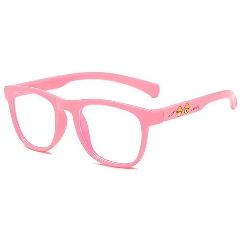 Fashion Eye Protection Lightweight Youth Kids Optical Frames Silicone Glasses