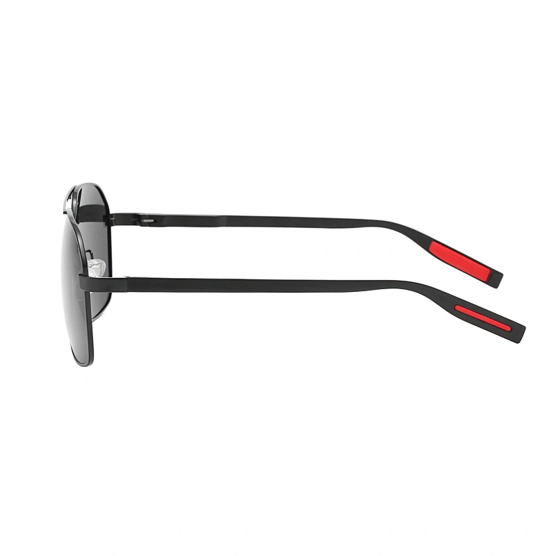 Fashion Custom Logo Metal Square Frame UV400 Lens Sunglasses Sun Glasses For Men