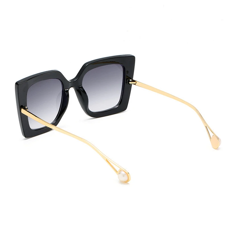 Wholesale Transparent Clear Pc Big Frame Sun Glasses Sunglasses