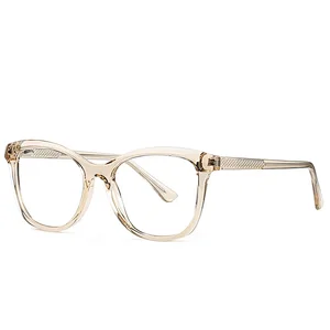 Wholesale Anti Blue Light Vision Plastic Eyewear Glass Optical Frames for Ladies Gentlemen