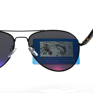Custom Fashion Designer Polarized Metal Frame Uv Stop Sun Glasses