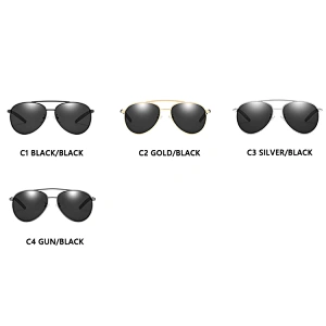 Newest 2020 Fashion Metal Pilot Frame UV400 Sunglasses Sun Glasses For Men