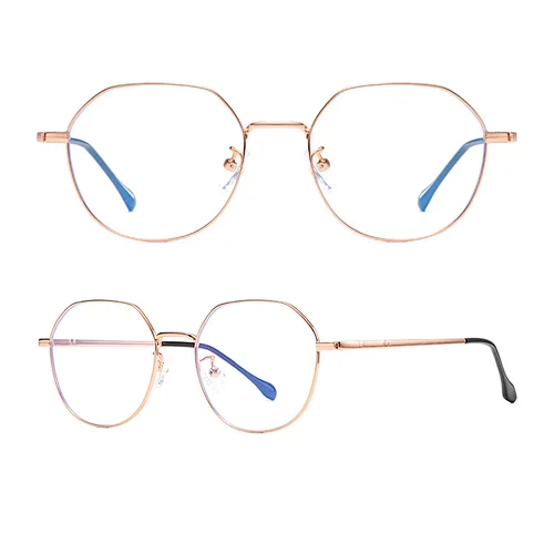 Fast Delivery Custom Unisex Anti Blue Light Frames Prescription Eyeglasses Glasses