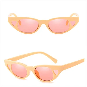 New Arrival Women Small Cat Eye Frame Uv400 Sunglasses for Men
